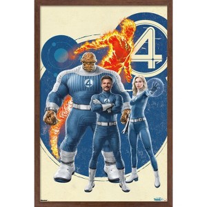 Trends International Marvel Fantastic Four: First Steps (2025) - Group Framed Wall Poster Prints - 1 of 4