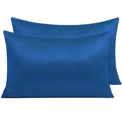 2 Pack Satin Zippered Pillowcases for Hair and Skin - NTBAY