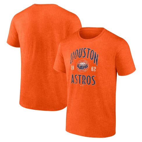 MLB Houston Astros Men's Bi-Blend T-Shirt - S
