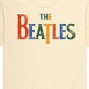Men's - The Beatles - Colorful Logo Short Sleeve Graphic T-Shirt - 2 of 4