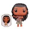 Funko Disney Princess Funko POP Vinyl Figure | Moana (Gold) with Pin - 3 of 4
