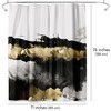 Americanflat 71" x 74" Shower Curtain, Drizzle Ii by PI Creative Art - 2 of 4