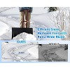 Heavy Duty Wheeled Snow Shovel, Adjustable Metal Snow Pusher with 5-Position Handle & Multi-Angle Carbon Steel Blade, for Pavement, Yard - 4 of 4