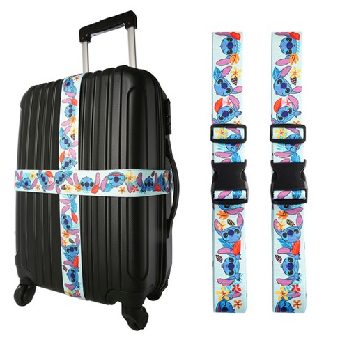 Disney Stitch Luggage Strap 2-piece Set Officially Licensed