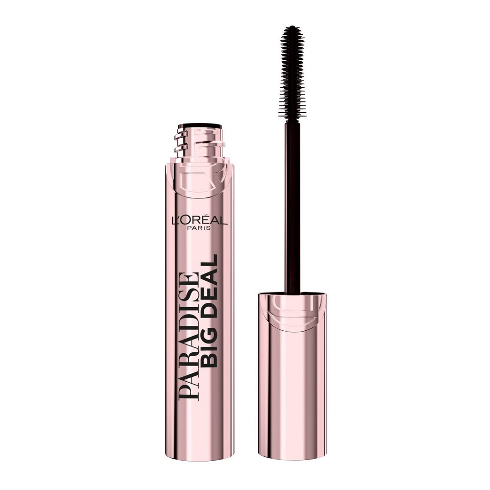 L'Oreal Paris Paradise Big Deal Volumizing and Lengthening Mascara - Washable Blackest Black - 0.33 fl oz