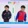 Marvel Spider-Man French Terry Varsity Zip Up Bomber Jacket Toddler - 3 of 4