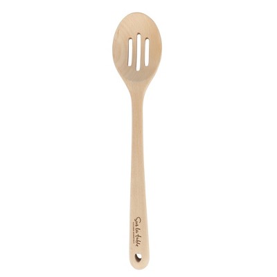 Golden Brown Beech Wood 5-Piece Cooking Utensil Set