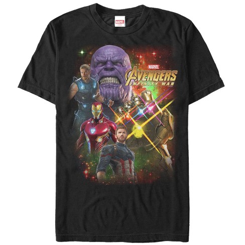 Men's Marvel Avengers: Infinity War Thanos Growl T-shirt : Target
