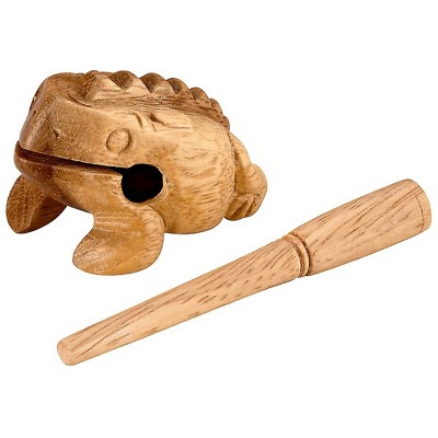 wooden frog toy