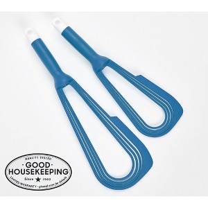 Good Housekeeping Set of 2 Foldable Whisks Refurbished - 1 of 3