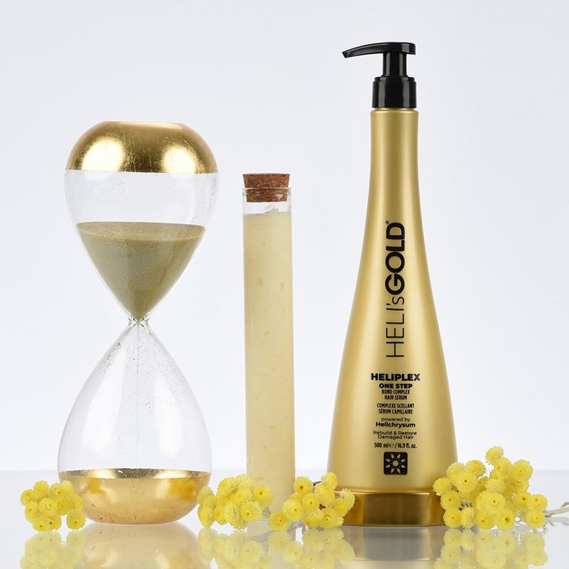 Heli's Gold Heliplex One Step Hair Serum - Hair Serum for Growth - 16.9 oz, 3 of 9
