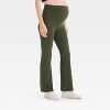 High-Rise Over Belly Slit Flare Maternity Leggings - Isabel Maternity by Ingrid & Isabel™ - 4 of 4