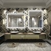 Apmir Super Bright Front & Back LED Lighted Anti-Fog Tempered Glass Bathroom/Vanity Mirror with ETL & 3-Year Warranty - 3 of 4