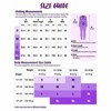 Clotth Women's Costume - Print Long Sleeve Jumpsuit, , Glow in the Dark, Halloween Party Dress, Black - 3 of 4
