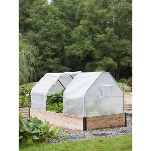 Gardeners Supply Company Multi-Season Plant Protection Grow Tent Cover | Outdoor Greenhouse Gardening Plants, Flowers and Vegetable Garden Netting - 1 of 4