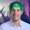 HMS Destructors Men's Green Joke Adult Costume Wig - 2 of 3