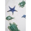 Beachcombers 13.77"H x 3.34"L x 15.35"W Sea Star Ceramic Sculptural Wall Art Décor Set of 3 - 4 of 4