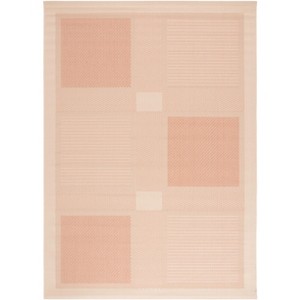 Courtyard CY1928 UV & Stain Resistant Non-Shedding Power Loomed Indoor/Outdoor Rugs - Safavieh - 1 of 4