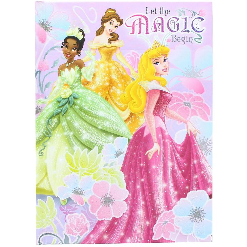 Monogram International Inc. Disney Enchanted Princesses 5x7 Inch Hardcover Journal, 1 of 4