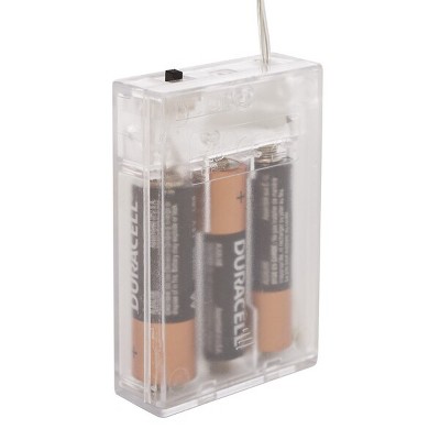 Faux Snowy Pine Garland with Silver Ornaments and LED Lights