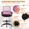 BestMassage Drafting Chair Tall Office Chair with Adjustable Foot Ring - 4 of 4