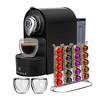 ChefWave Mini Espresso Machine (Black) with Coffee Capsules and Holder Bundle - image 2 of 3