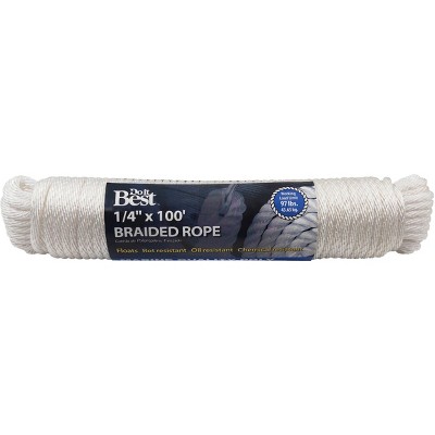 Katzco Nylon Twisted Braided Rope - 2 Pack White : Target