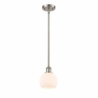 Athens - 1 Light Mini Pendant In Industrial Style-7.88 Inches Tall and 6 Inches Wide