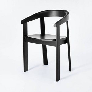 Terra Solid Wood Curved Back Dining Chair - Threshold™ designed with Studio McGee - 1 of 4