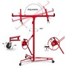 11ft Drywall Lifter Panel Hoist,150 Lbs Weight Capacity Heavy Duty Sheetrock Lift with Wheels, 360° Adjustable Drywall Jack Lift for Home Improvement - 3 of 4