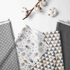 Bacati - Woodlands Gray Beige Neutral Cotton Toddler Nap Mat - image 2 of 4