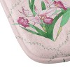 Evanjelina and Co Japanese Collection Memory Foam Bath Rug Pink - Deny Designs: Microfiber, Machine Washable, Abstract Design - 3 of 4