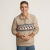 Lands' End Men's Long Sleeve Cozy Cotton Blend Polo - 4 of 4