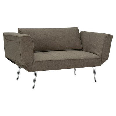 target grey futon