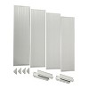 HomeRoots 44" X 44" White Heavy Duty Plastic Square Raised Garden Bed - 4 of 4