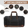 Generic Duffle Bag Canvas Travel Duffel Bags Overnight Weekend Gym - 3 of 4