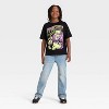 Boys' Short Sleeve Halloween Relaxed Fit T-Shirt - Cat & Jack™ Black - 4 of 4