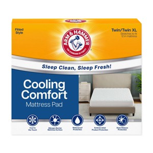 Arm & Hammer Cooling Comfort Mattress Pad - 1 of 4