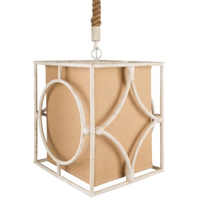 Mark & Day Tennessee 53"H x 15"W x 15"D Global Ivory Ceiling Lights