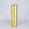 Slickblue Glass Cylinder Vase, Hand-Finished Display Piece, Slim Modern Style, Centerpiece Décor, Color and Size Options - 3 of 4