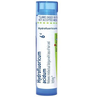 Hydrofluoricum Acidum 6C by Boiron Homeopathic Single Medicine For Stress & Sleep  -  80 Pellet