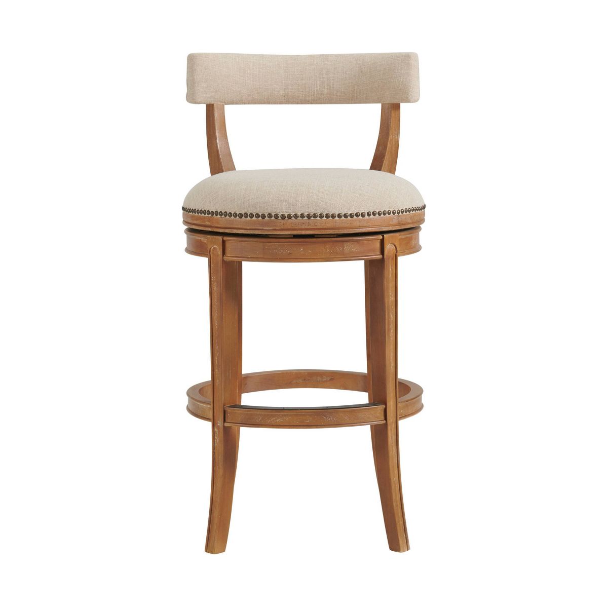 Set of 2 Hanover Swivel Bar Height Stools - Alaterre Furniture - thumbnail 4