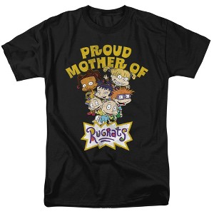 Rugrats Mother'S Day Proud Mother Adult T-Shirt Black - 1 of 4