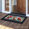 Briarwood Lane Winter Doormat 30x18 Indoor Outdoor Wintertime Cardinals For Winter Doormat - 4 of 4