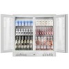 Tylza 36 in. W 7.2 cu. ft. Commercial Slim Narrow Upright Display Refrigerator 2-Glass Door Beverage Cooler,White - 2 of 4