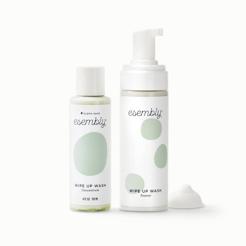 Esembly Wipe Up Wash Baby Care Kit Foaming Cleanser for use with Cloth Wipes - 4 fl oz, 1 of 10