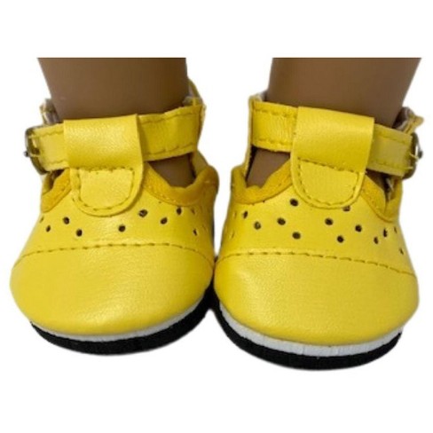 Girls on sale yellow pumps