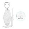Unique Bargains Vintage Motel Keychain with Spots for DIY Ornament Backpack - 2 of 4