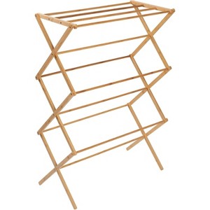 Honey-Can-Do Collapsible Bamboo Drying Rack - 1 of 4