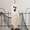 Transpac Rope Ghost Door Hanger Wall Sign Polyester Halloween Decoration Indoor Use Seasonal Decor Gift - 2 of 2